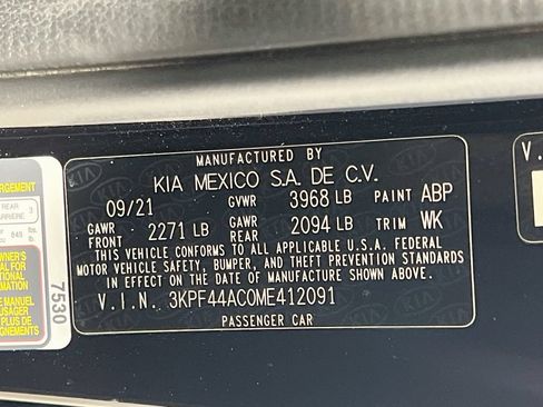 Certified 2021 Kia Forte GT w/ GT2 Package FWD image 14