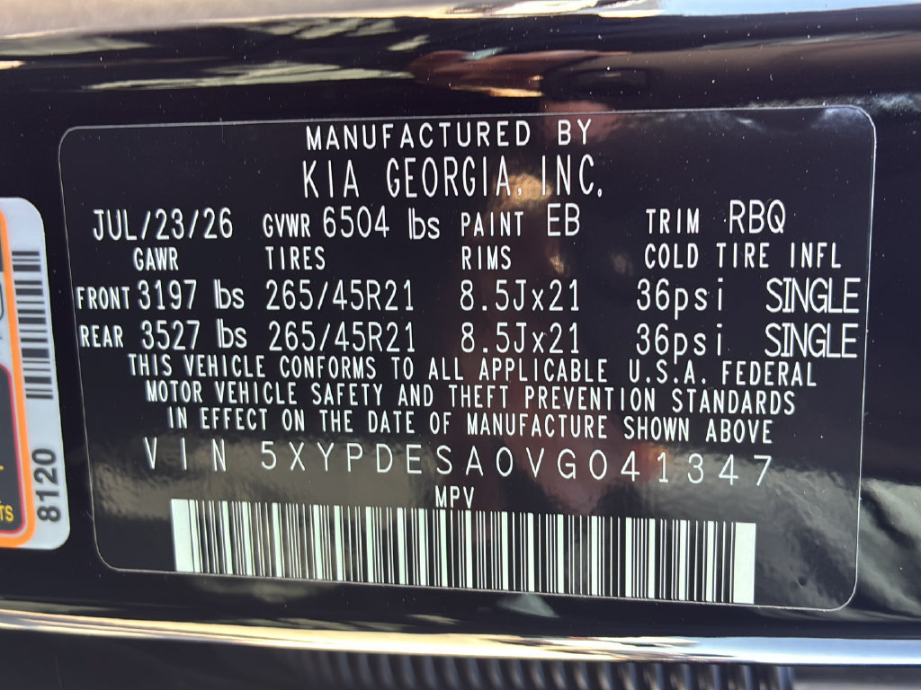 New 2027 Kia Telluride SX X-Line AWD/4WD image 36