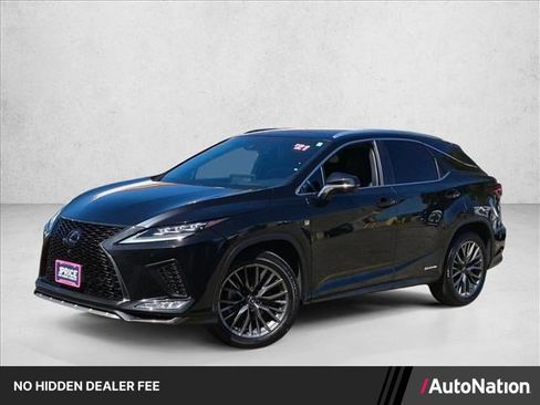 Used 2021 Lexus RX 450h F Sport w/ Cold Weather Package (CT) AWD/4WD image 1