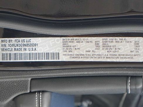 Used 2022 Jeep Grand Cherokee L Overland AWD/4WD image 30