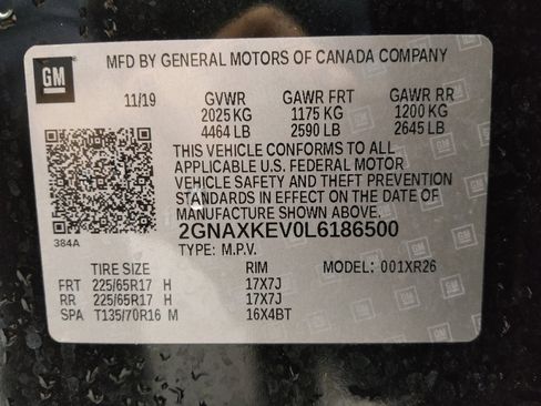 Used 2020 Chevrolet Equinox LT image 33