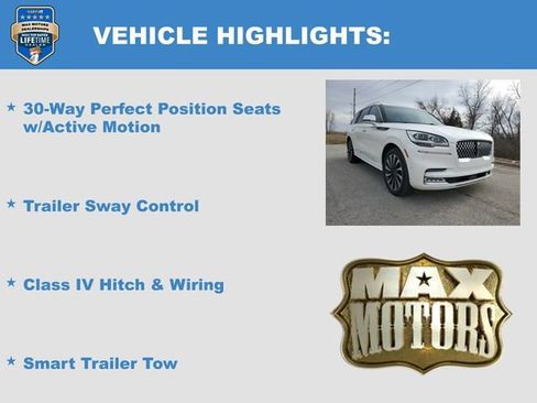 Used 2020 Lincoln Aviator Black Label Grand Touring w/ Class IV Trailer Tow Package image 17