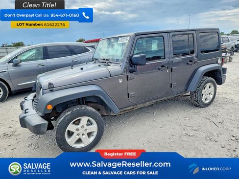 Used 2014 Jeep Wrangler Unlimited Sport w/ Quick Order Package 24S AWD/4WD image 1