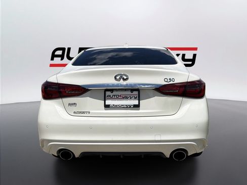 Used 2021 INFINITI Q50 Luxe w/ Seat & Sound Package AWD/4WD image 5