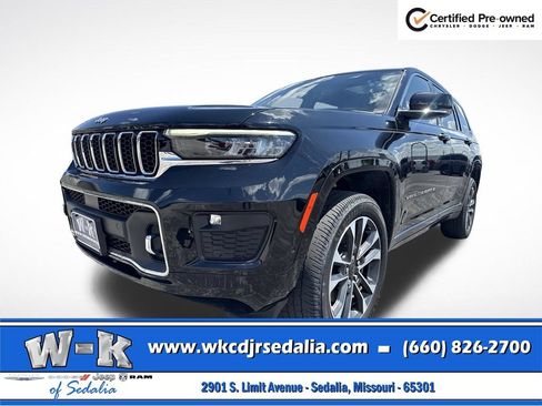 Certified 2023 Jeep Grand Cherokee L Overland w/ Luxury Tech Group IV AWD/4WD image 14