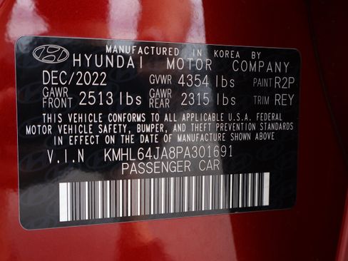 Used 2023 Hyundai Sonata SEL FWD image 42