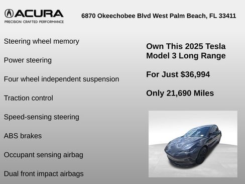 Used 2025 Tesla Model 3 Long Range AWD/4WD image 18