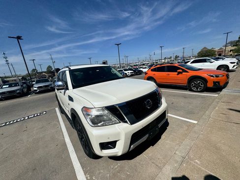 Used 2018 Nissan Armada Platinum w/ Captain Seat Package image 3