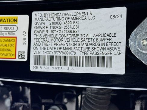 Certified 2024 Honda Accord Sport image 35