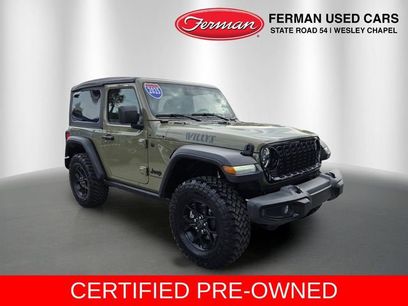 Certified 2025 Jeep Wrangler Sport