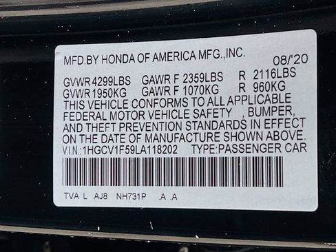 Used 2020 Honda Accord EX-L image 29