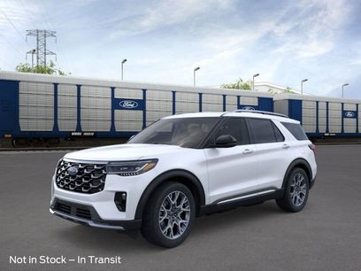 New 2025 Ford Explorer Platinum