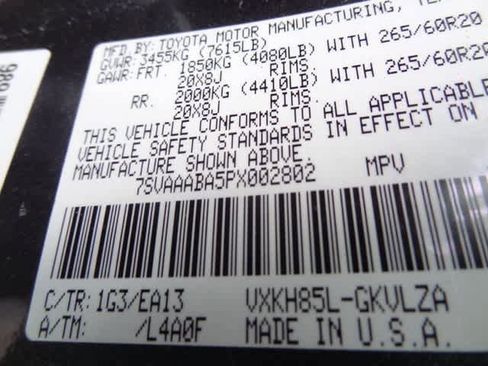 Used 2023 Toyota Sequoia Limited image 47