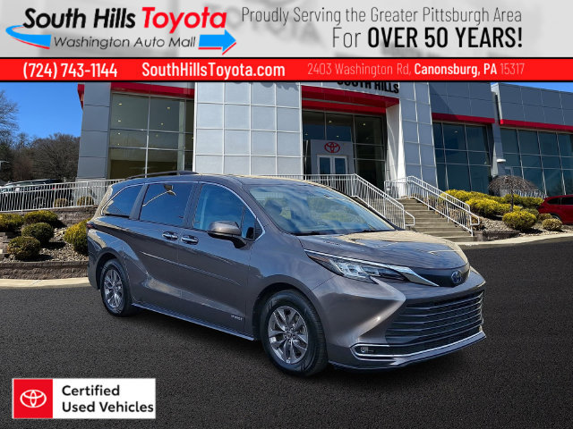 Used 2021 Toyota Sienna XLE w/ XLE Plus Package AWD/4WD image 1