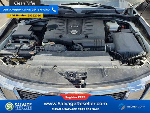 Used 2017 Nissan Armada Platinum w/ Captain Seat Package RWD image 16
