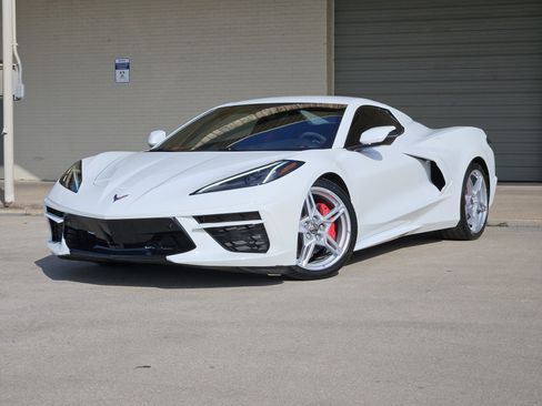 Used 2023 Chevrolet Corvette Stingray Premium Conv w/ Chrome Exterior Badge Package RWD image 1