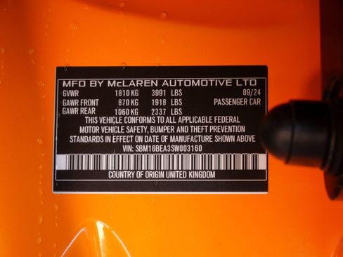 Used 2025 McLaren Artura Spider RWD image 26