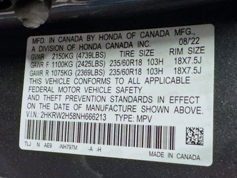 Used 2022 Honda CR-V EX image 14