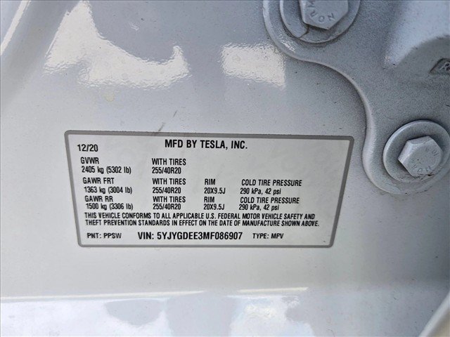 Used 2021 Tesla Model Y Long Range AWD/4WD image 21