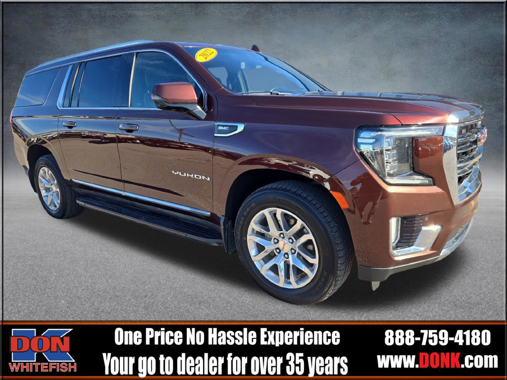 Used 2022 GMC Yukon XL SLT w/ SLT Luxury Package AWD/4WD 360° Tour