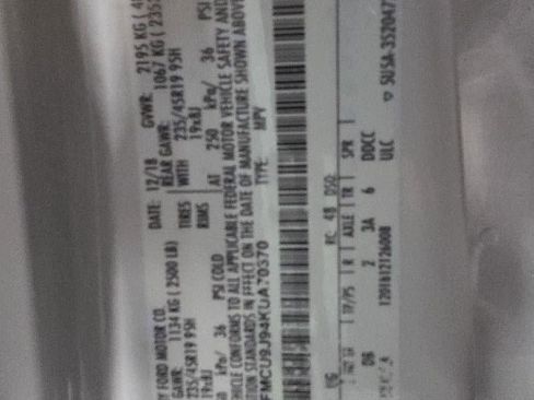 Used 2019 Ford Escape Titanium w/ U9j03 - Titanium Tow Package image 30