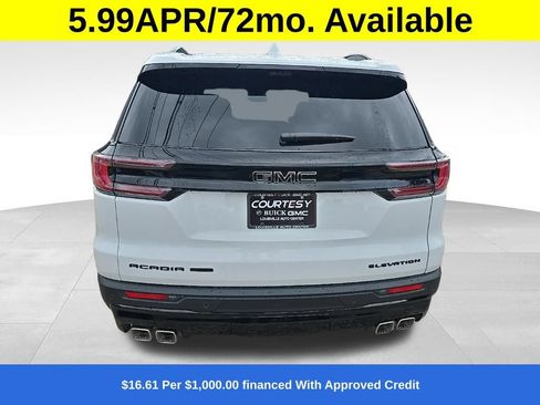 New 2026 GMC Acadia Elevation w/ Black Edition AWD/4WD image 6