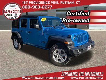 Certified 2022 Jeep Wrangler Unlimited Sport