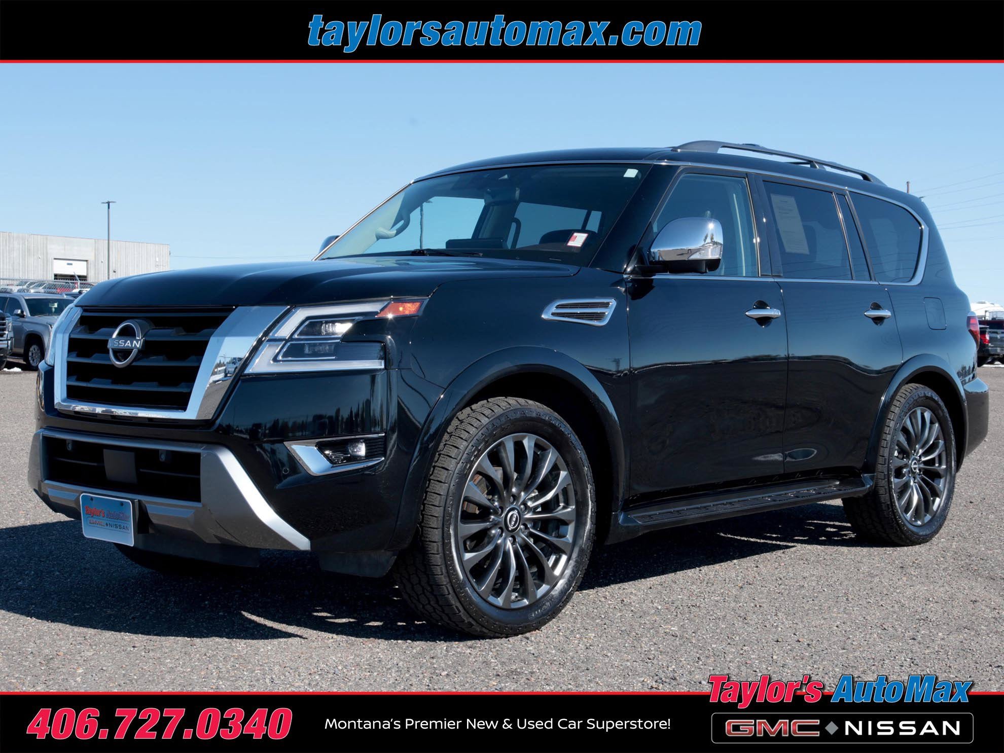 Used 2023 Nissan Armada Platinum w/ Captain's Chairs Package AWD/4WD image 52