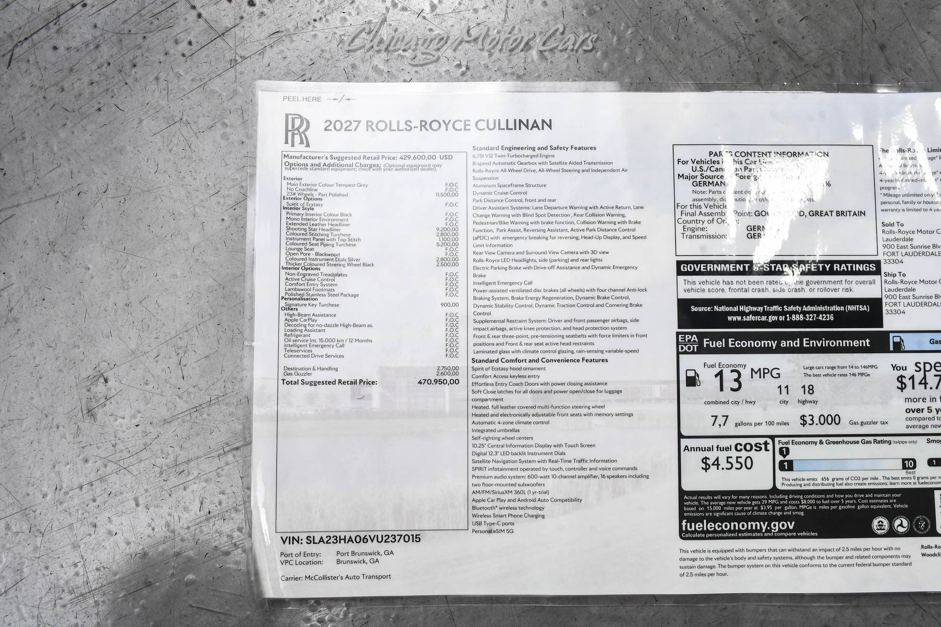 Used 2027 Rolls-Royce Cullinan AWD/4WD image 62