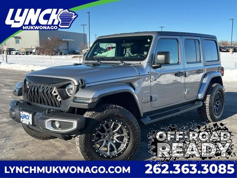 Used 2020 Jeep Wrangler Unlimited Sahara w/ Cold Weather Group image 1