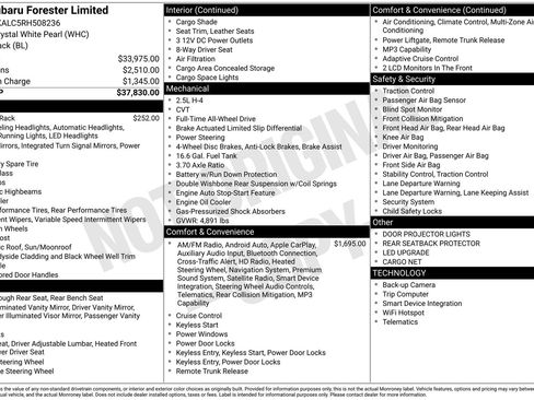 Used 2024 Subaru Forester Limited image 18
