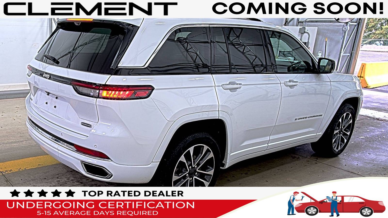 Used 2023 Jeep Grand Cherokee Overland w/ Luxury Tech Group IV AWD/4WD image 5