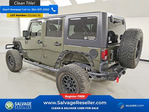 Used 2015 Jeep Wrangler Unlimited Sport w/ Quick Order Package 24S AWD/4WD image 3