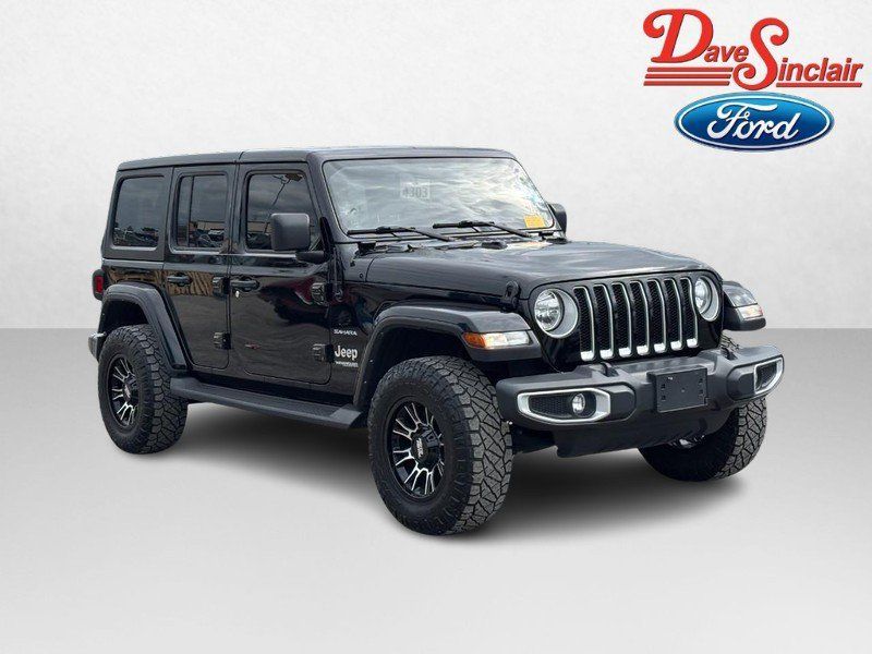 Used 2021 Jeep Wrangler Unlimited Sahara AWD/4WD image 4