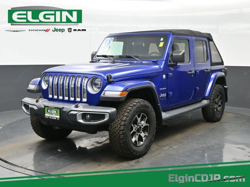 Used 2018 Jeep Wrangler Unlimited Sahara w/ Dual Top Group image 1