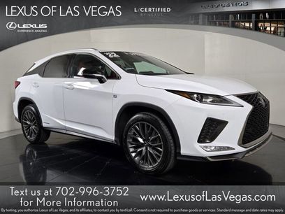 Certified 2022 Lexus RX 450h F Sport w/ Accessory Package