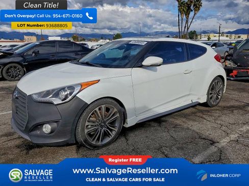 Used 2016 Hyundai Veloster Turbo w/ Option Group 04 image 1
