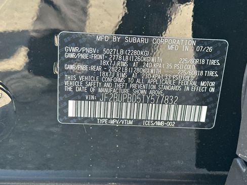New 2026 Subaru Outback Premium AWD/4WD image 27