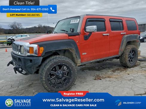 Used 2008 HUMMER H3 w/ Chrome Appearance Package image 1