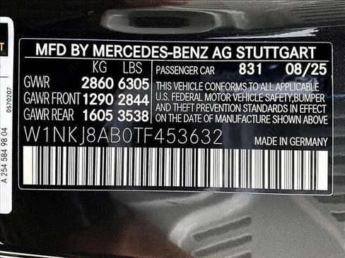 New 2026 Mercedes-Benz GLC 63 AMG S image 13