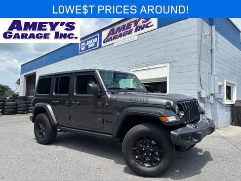 Used 2021 Jeep Wrangler Unlimited Sport AWD/4WD image 1