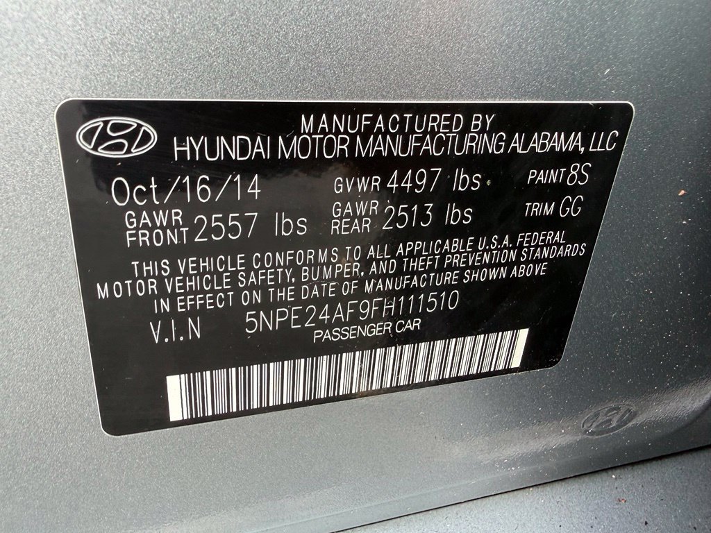 Used 2015 Hyundai Sonata SE FWD image 33