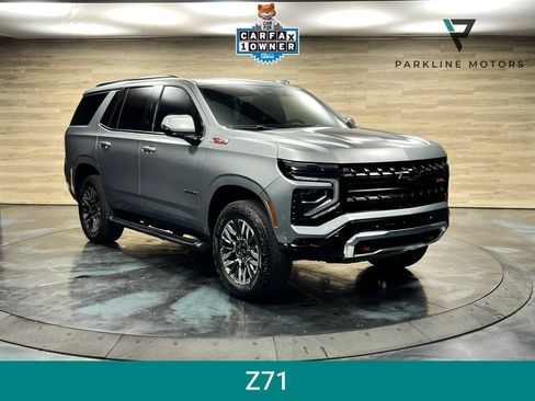 Used 2025 Chevrolet Tahoe Z71 w/ Comfort Package AWD/4WD image 1