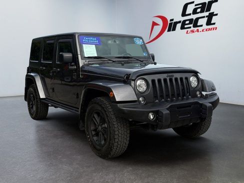 Used 2017 Jeep Wrangler Unlimited Sahara AWD/4WD image 1