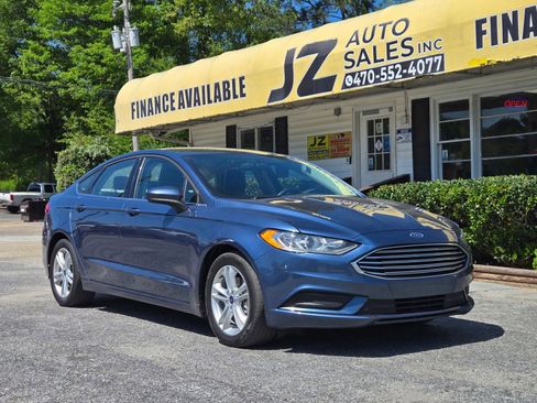 Used 2018 Ford Fusion SE w/ Fusion SE Technology Package image 1