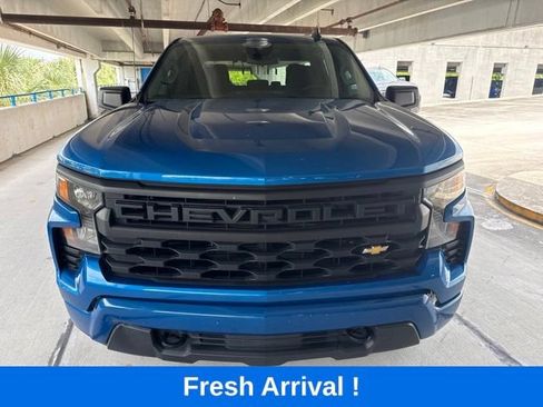 Used 2022 Chevrolet Silverado 1500 Custom w/ LPO, Dark Essentials Package RWD image 16
