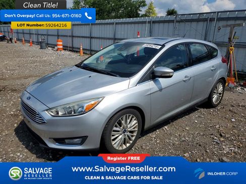 Used 2016 Ford Focus Titanium w/ Titanium Technology Package FWD image 1