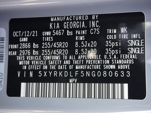 Used 2022 Kia Sorento SX Prestige image 74