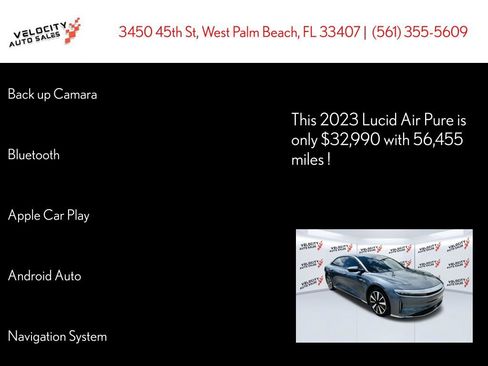 Used 2023 Lucid Air Pure AWD/4WD image 35