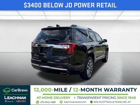 Used 2021 GMC Acadia Denali w/ Denali Ultimate Package AWD/4WD image 3
